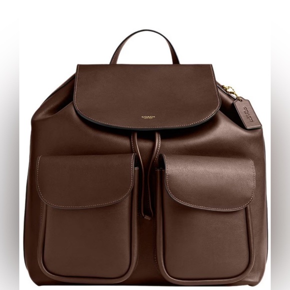 Coach Crosby Backpack- Maple - Picture 1 of 6